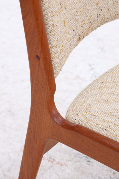 Erik Buch Modell 89 | 4er Set Teak Stühle | Danish Design
