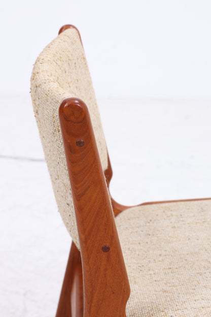Erik Buch Modell 89 | 4er Set Teak Stühle | Danish Design
