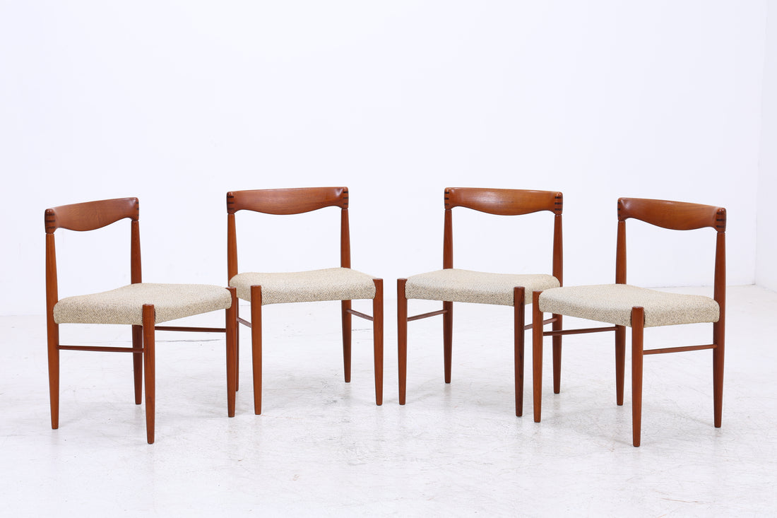 Henry W. Klein Stühle | Bramin | 4er Set | Teak