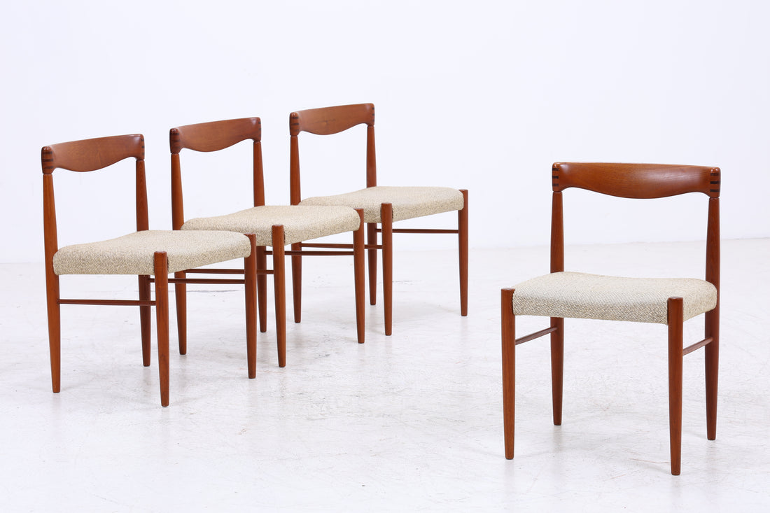 Henry W. Klein Stühle | Bramin | 4er Set | Teak
