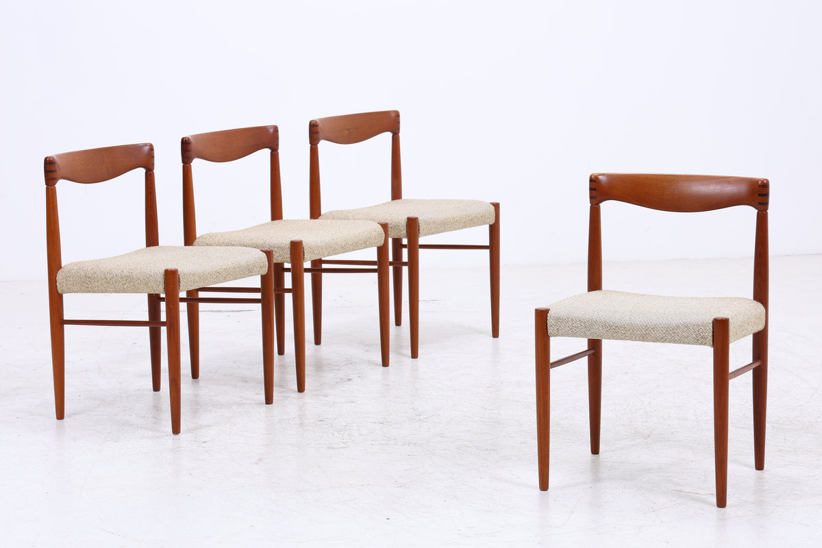 Henry W. Klein Stühle | Bramin | 4er Set | Teak