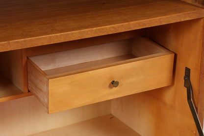 Vintage Sekretärschrank | Mid Century | 2 Klappen | 2 Schubladen