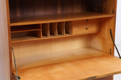 Vintage Sekretärschrank | Mid Century | 2 Klappen | 2 Schubladen