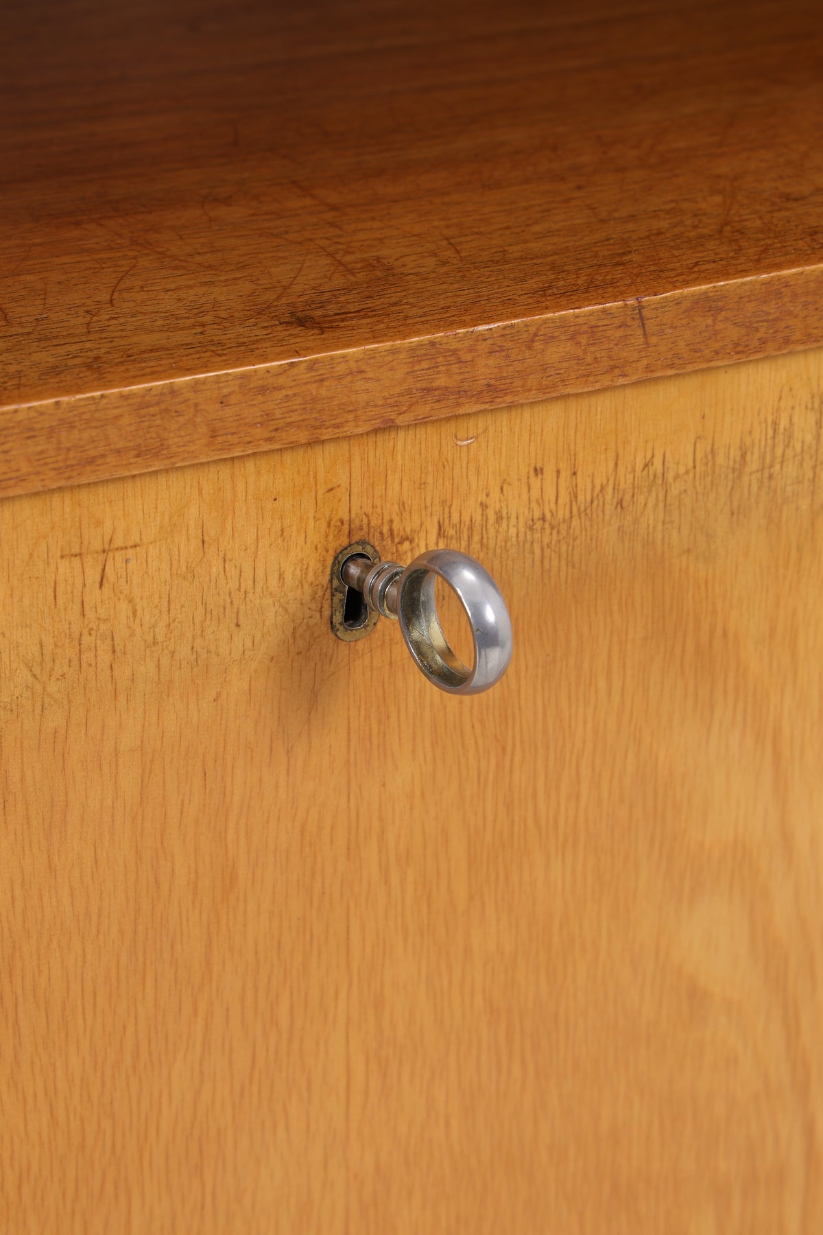 Vintage Sekretärschrank | Mid Century | 2 Klappen | 2 Schubladen