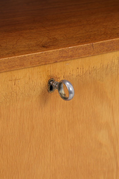 Vintage Sekretärschrank | Mid Century | 2 Klappen | 2 Schubladen