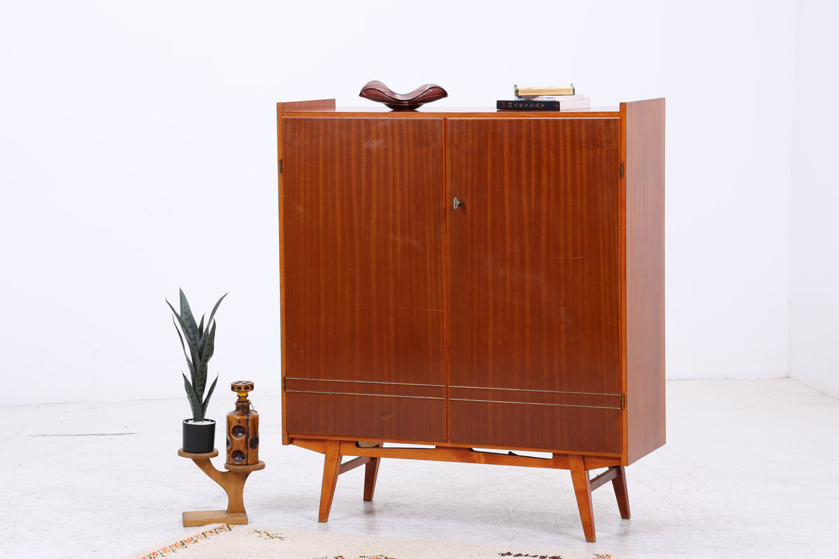 Vintage Mahagoni Wäscheschrank | 2 Türen | 3 Schubladen