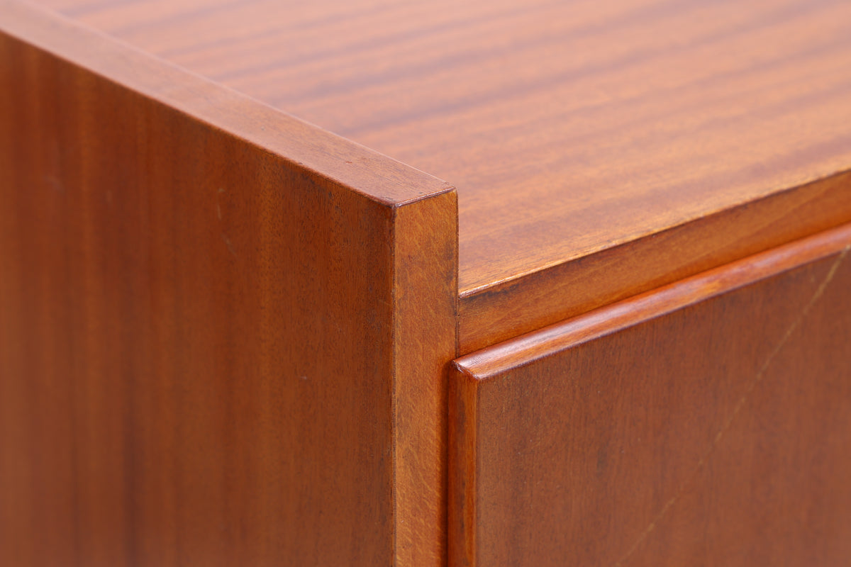 Vintage Mahagoni Wäscheschrank | 2 Türen | 3 Schubladen
