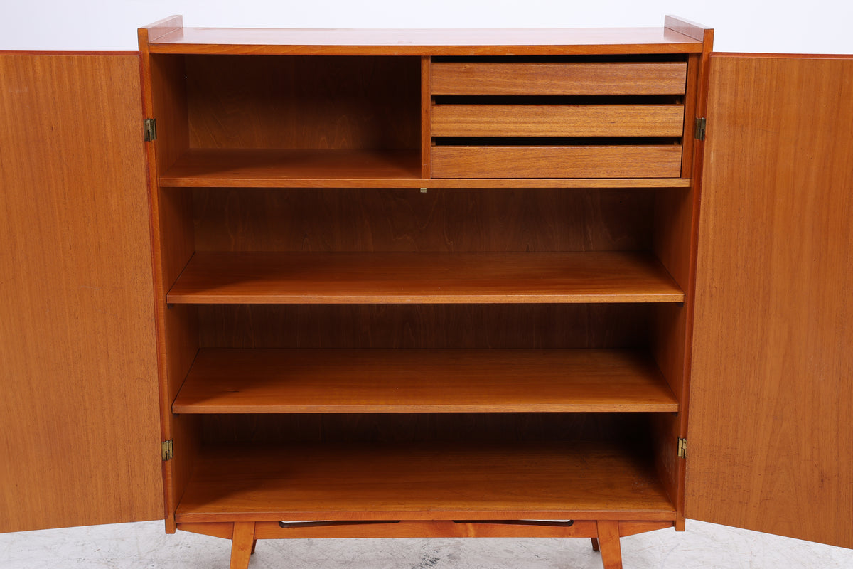 Vintage Mahagoni Wäscheschrank | 2 Türen | 3 Schubladen