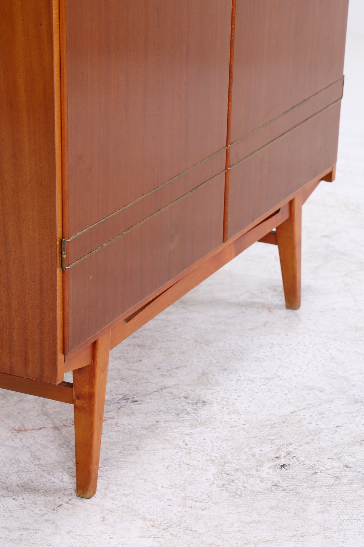 Vintage Mahagoni Wäscheschrank | 2 Türen | 3 Schubladen