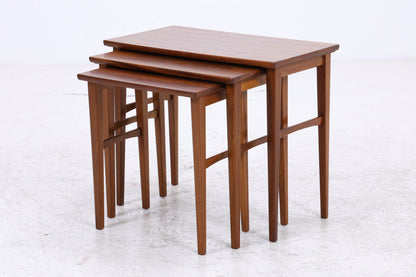 Vintage Satztische | 3er Set | Mid Century Beistelltische