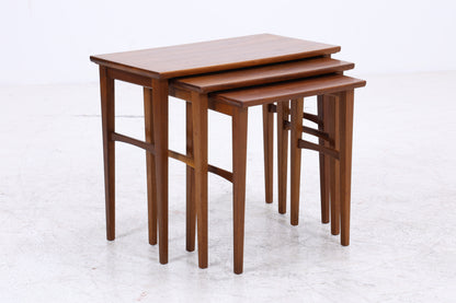 Vintage Satztische | 3er Set | Mid Century Beistelltische