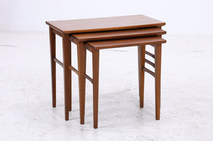 Vintage Satztische | 3er Set | Mid Century Beistelltische
