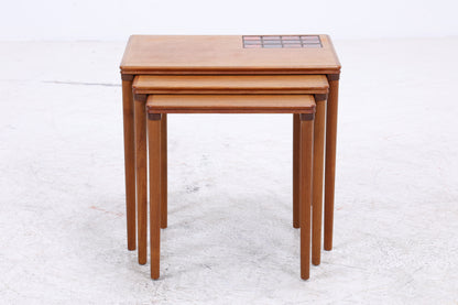 Salin Möbler Satztische | 3er Set | Vintage Teak