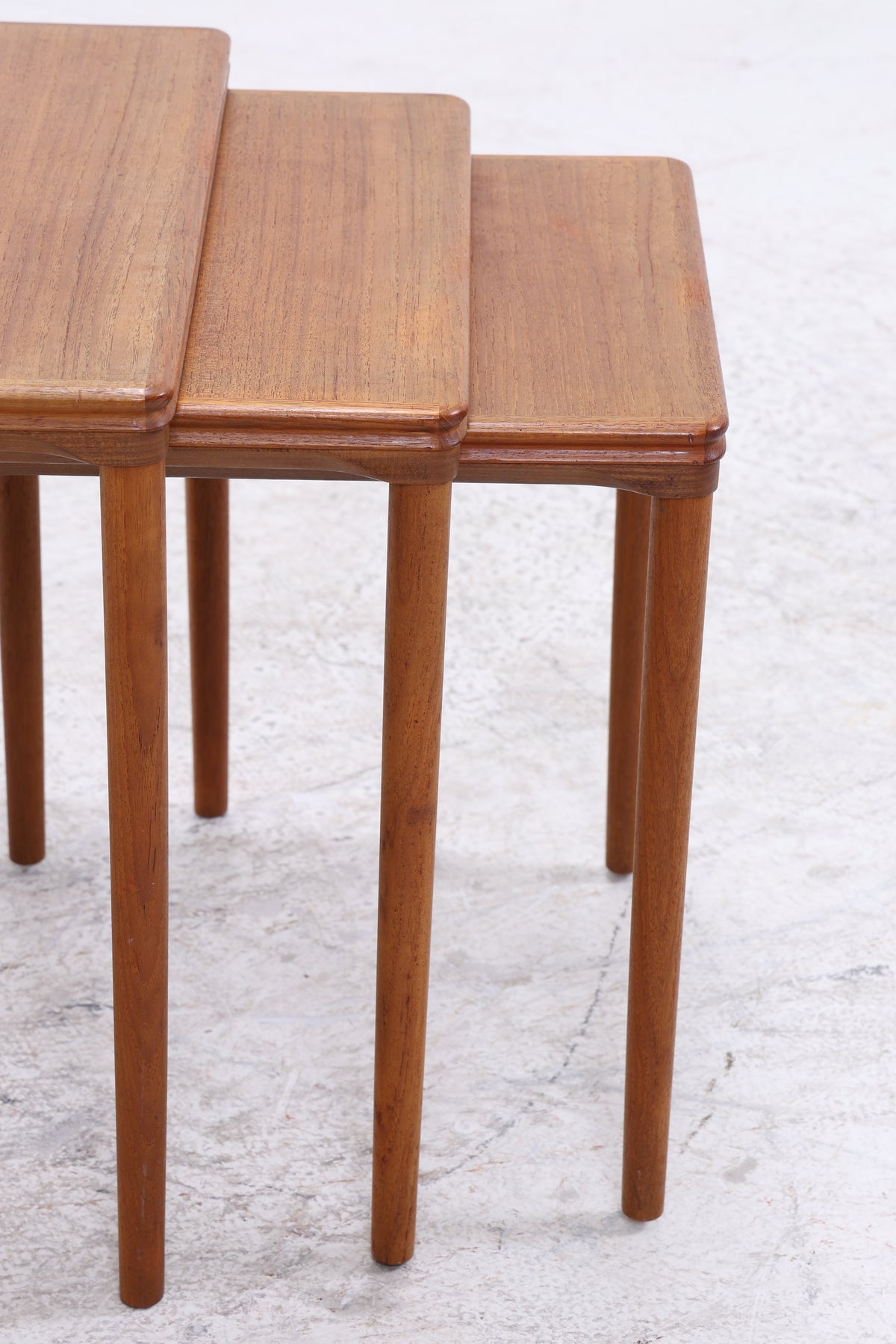 Salin Möbler Satztische | 3er Set | Vintage Teak