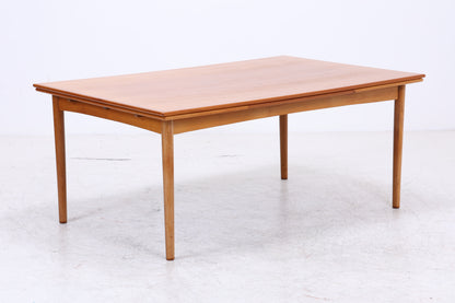 Vintage Teak Esstisch | Ausziehbar | 2 Einlegeplatten