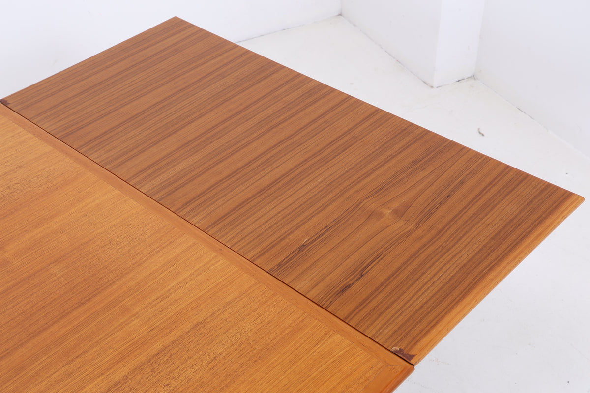 Vintage Teak Esstisch | Ausziehbar | 2 Einlegeplatten