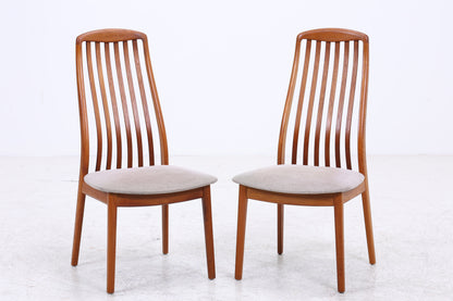 Schou Andersen Stühle | 2er Set | Vintage Danish Design