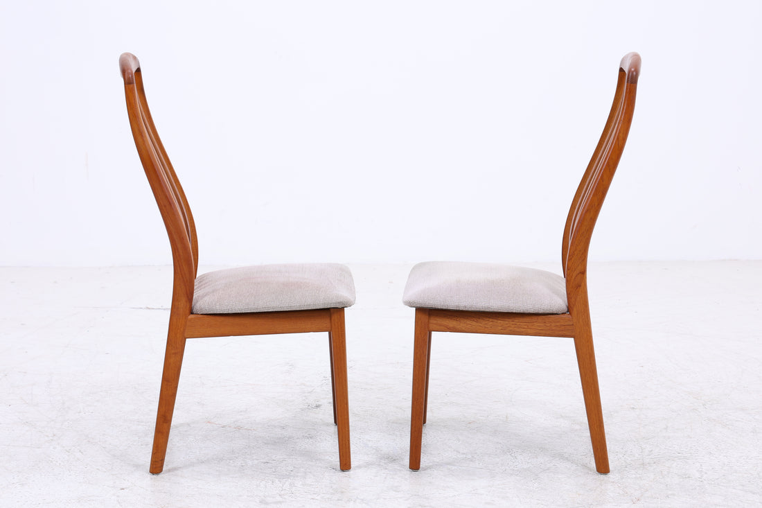 Schou Andersen Stühle | 2er Set | Vintage Danish Design