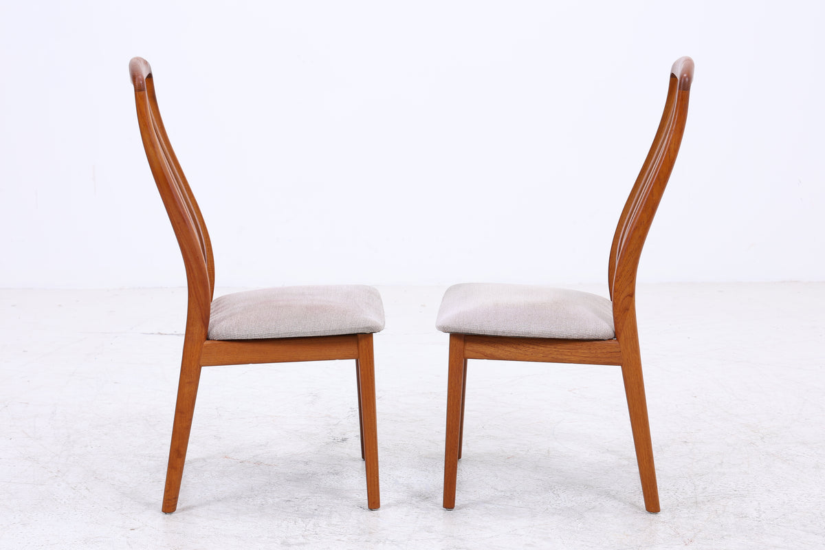 Schou Andersen Stühle | 2er Set | Vintage Danish Design