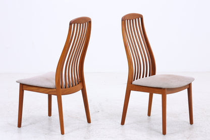 Schou Andersen Stühle | 2er Set | Vintage Danish Design