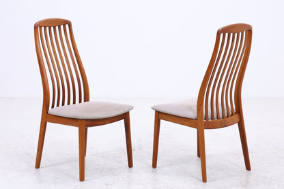 Schou Andersen Stühle | 2er Set | Vintage Danish Design
