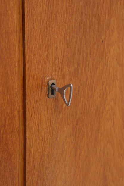 Vintage Kleiderschrank | 2 Türen | Mid Century | Garderobenschrank
