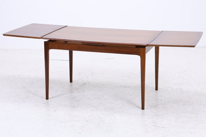 Vintage Teak Esstisch | Ausziehbar | 2 Einlegeplatten