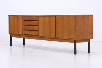 WK Möbel Sideboard | Vintage Teak | 3 Türen | 4 Schubladen