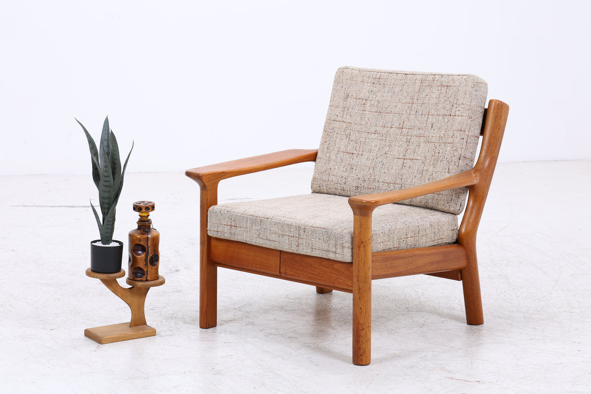 Juul Kristensen Sessel | Vintage Teak | Dänischer Lounge Sessel