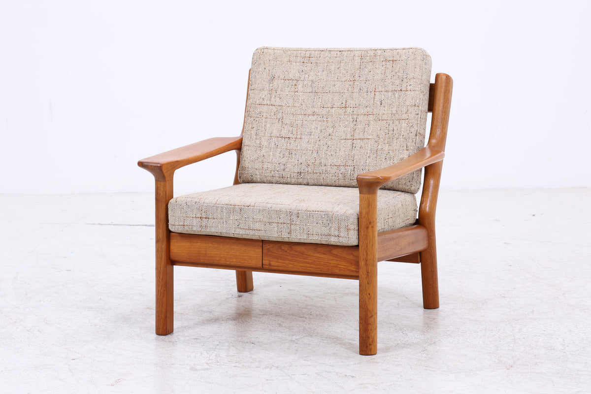 Juul Kristensen Sessel | Vintage Teak | Dänischer Lounge Sessel