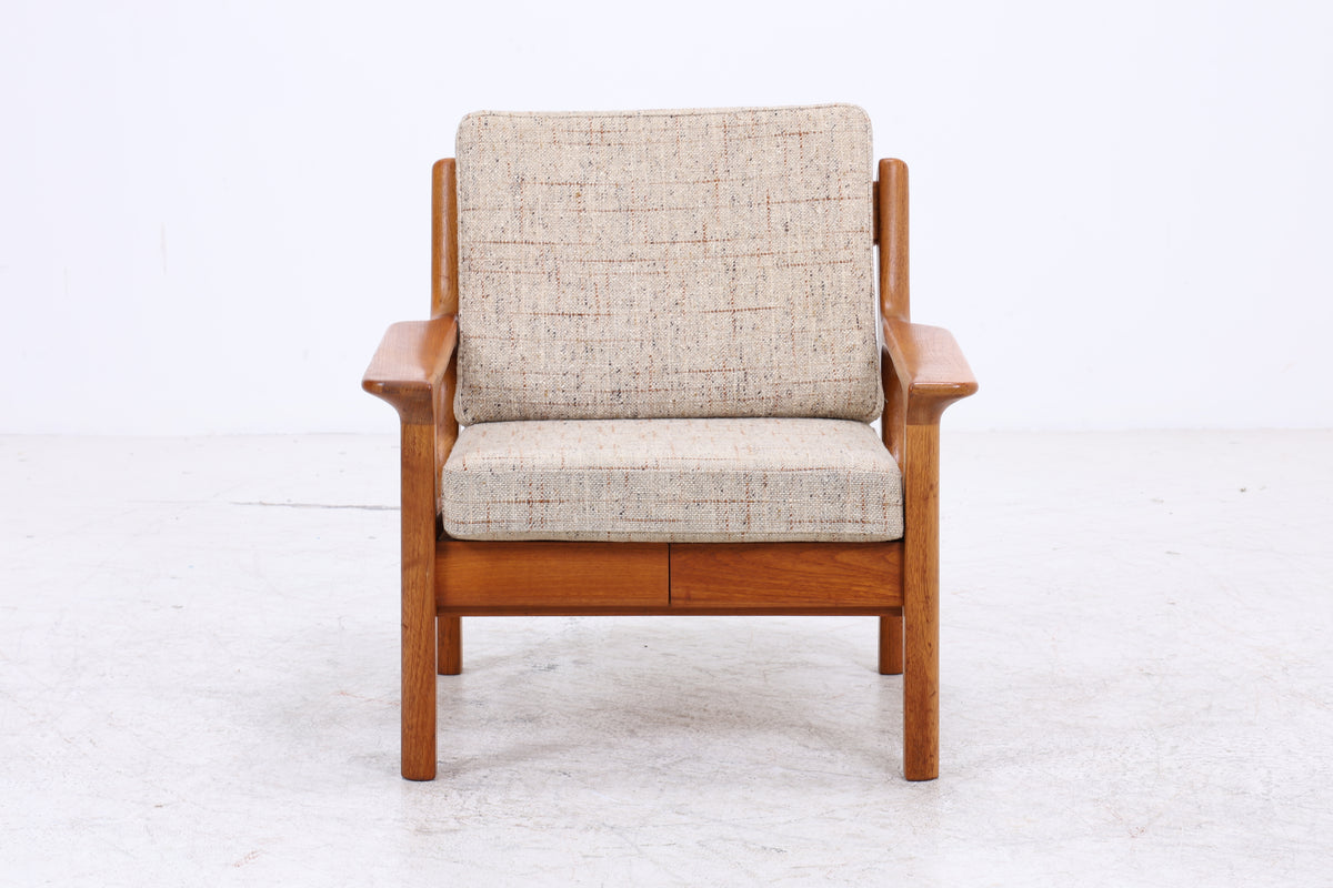 Juul Kristensen Sessel | Vintage Teak | Dänischer Lounge Sessel