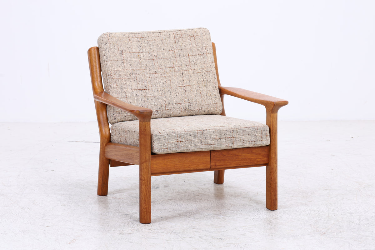 Juul Kristensen Sessel | Vintage Teak | Dänischer Lounge Sessel