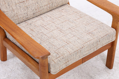 Juul Kristensen Sessel | Vintage Teak | Dänischer Lounge Sessel