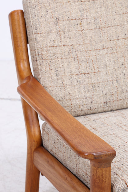 Juul Kristensen Sessel | Vintage Teak | Dänischer Lounge Sessel