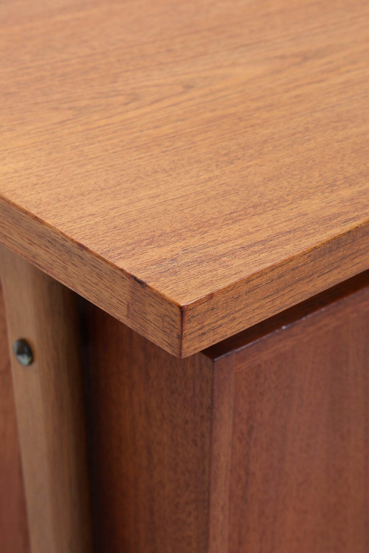 Vintage Teak Schreibtisch | Mid Century Design | Freistehend