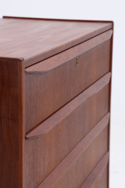 Vintage Teak Tallboy | Mid Century Kommode | 6 Schubladen