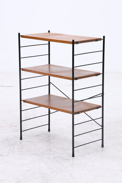 Vintage String Regal | 3 Holzablagen | Mid Century Design