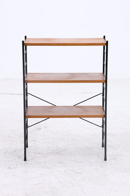 Vintage String Regal | 3 Holzablagen | Mid Century Design