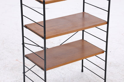 Vintage String Regal | 3 Holzablagen | Mid Century Design