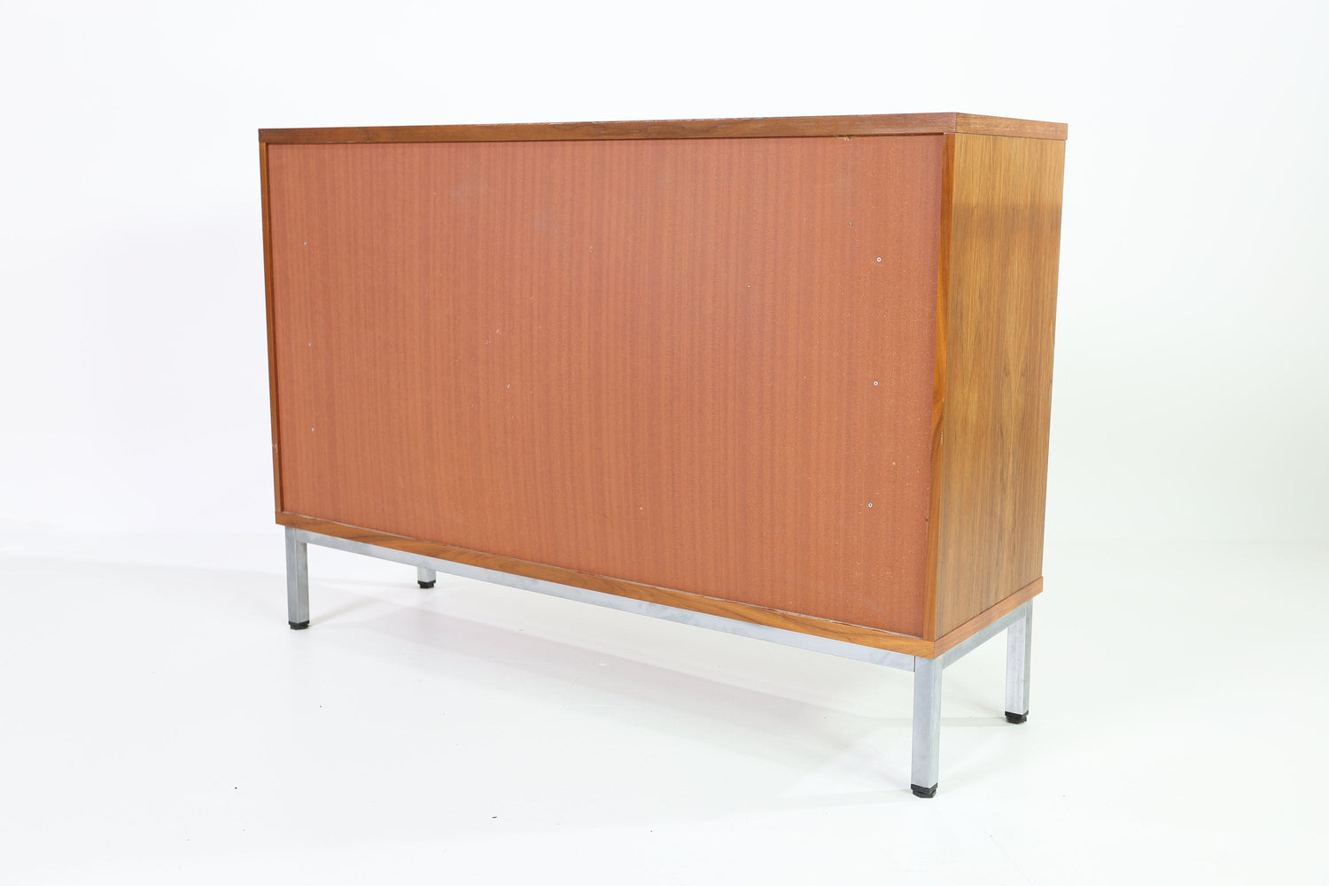 Vintage Aktenschrank 90er Jahre | Mid Century Kommode Schiebetüren Sideboard Rollschrank Büro Schrank Vintage Retro  80er  Holz