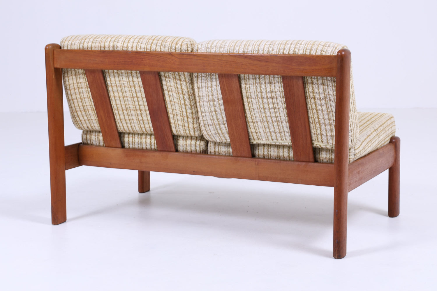 Mid-Century Sofa von Knoll Antimott  | Vintage Couchbett 60er Jahre Day Bed 2 sitzer Tagesbett Retro Braun Beige 70er