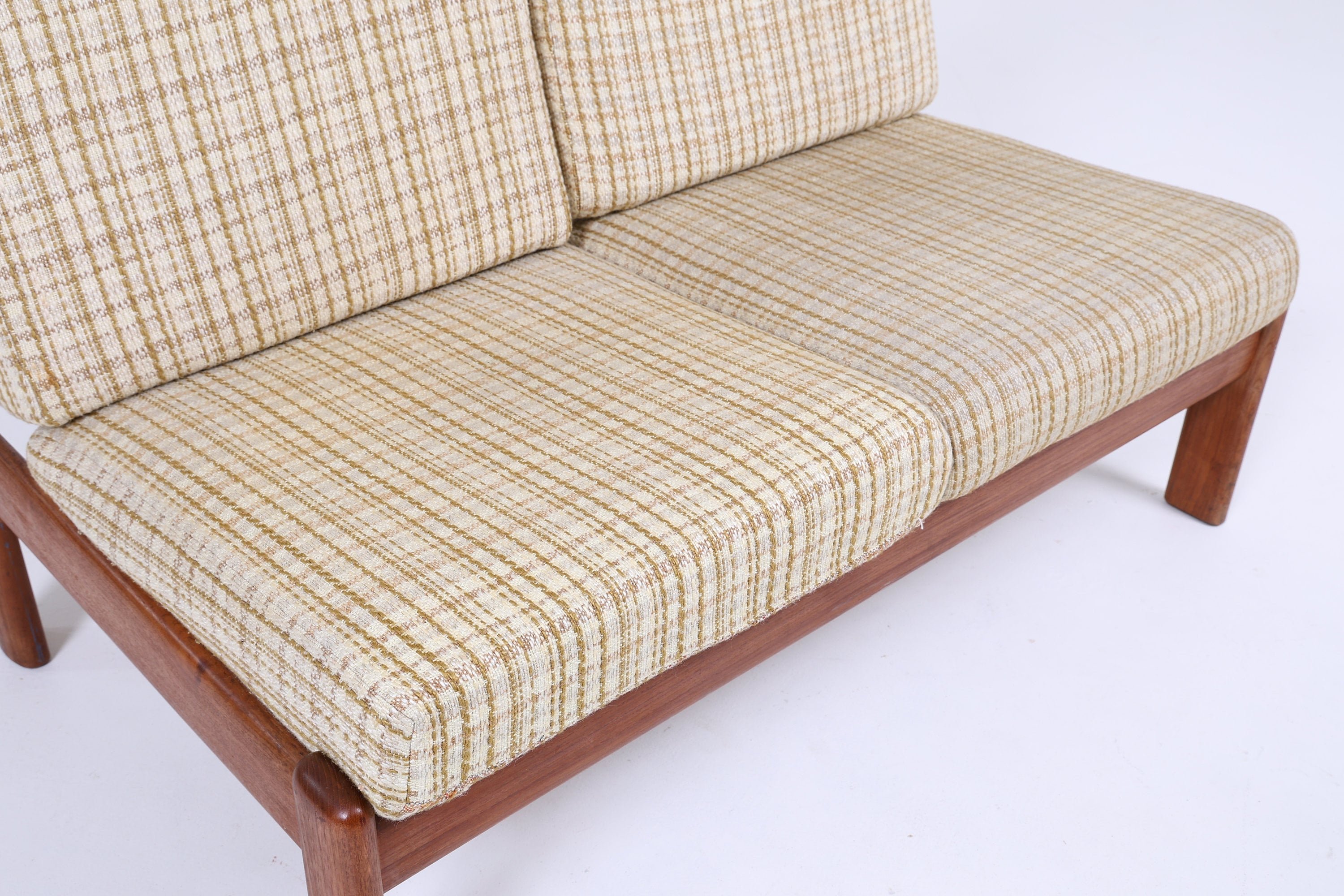 Mid-Century Sofa von Knoll Antimott  | Vintage Couchbett 60er Jahre Day Bed 2 sitzer Tagesbett Retro Braun Beige 70er