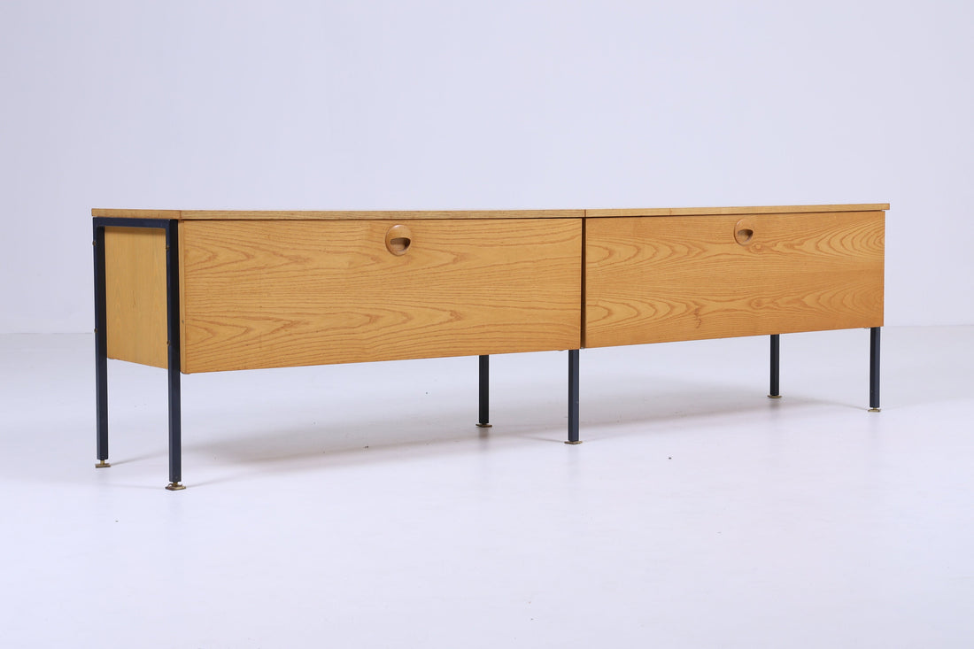 Hellerau 430 Lowboard 60er Jahre | Mid Century Anrichte Vintage Sideboard Schrank Helle Esche Joachim Nebelung Design Retro 70er