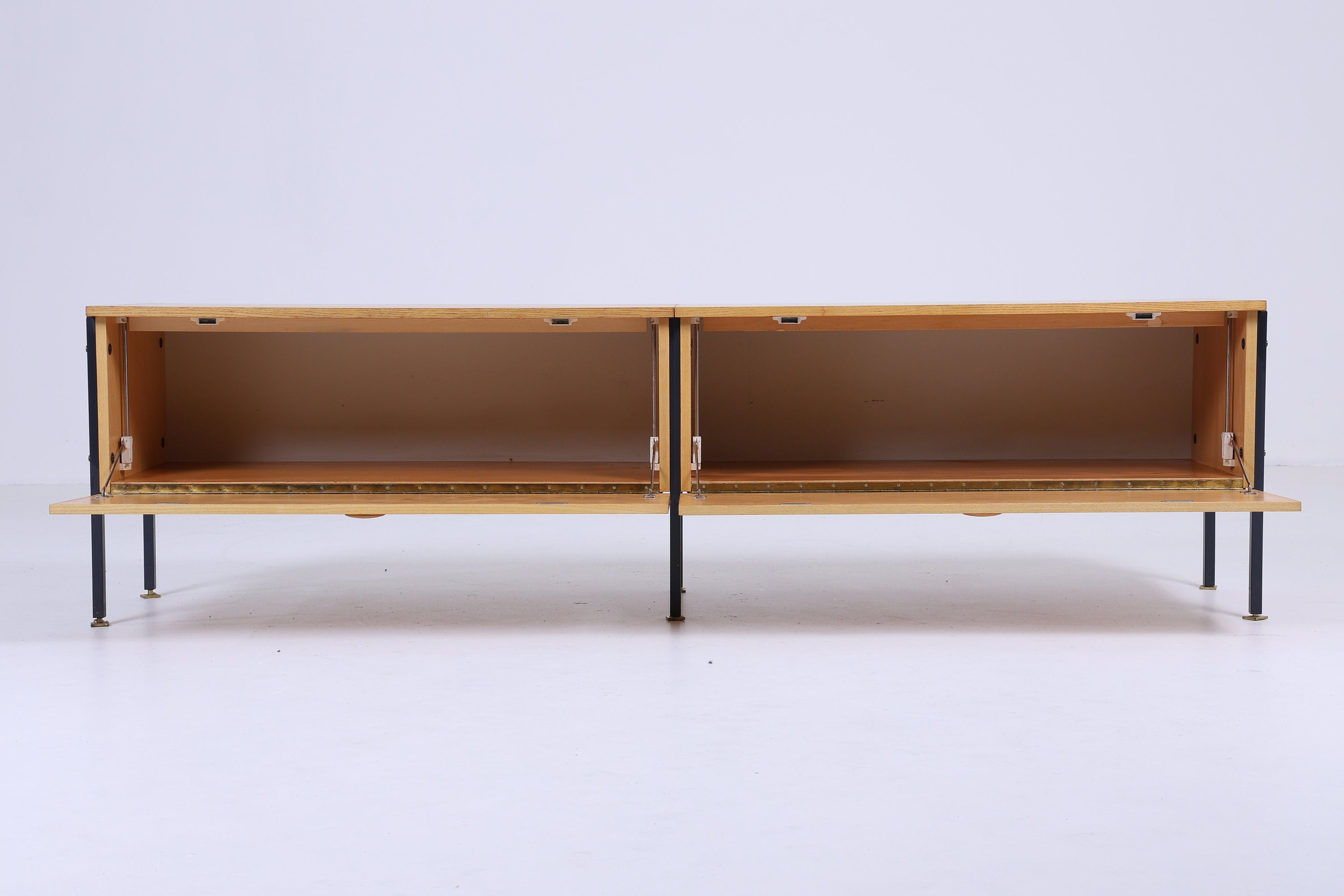 Hellerau 430 Lowboard 60er Jahre | Mid Century Anrichte Vintage Sideboard Schrank Helle Esche Joachim Nebelung Design Retro 70er