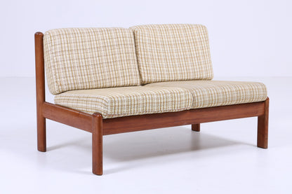 Mid-Century Sofa von Knoll Antimott  | Vintage Couchbett 60er Jahre Day Bed 2 sitzer Tagesbett Retro Braun Beige 70er