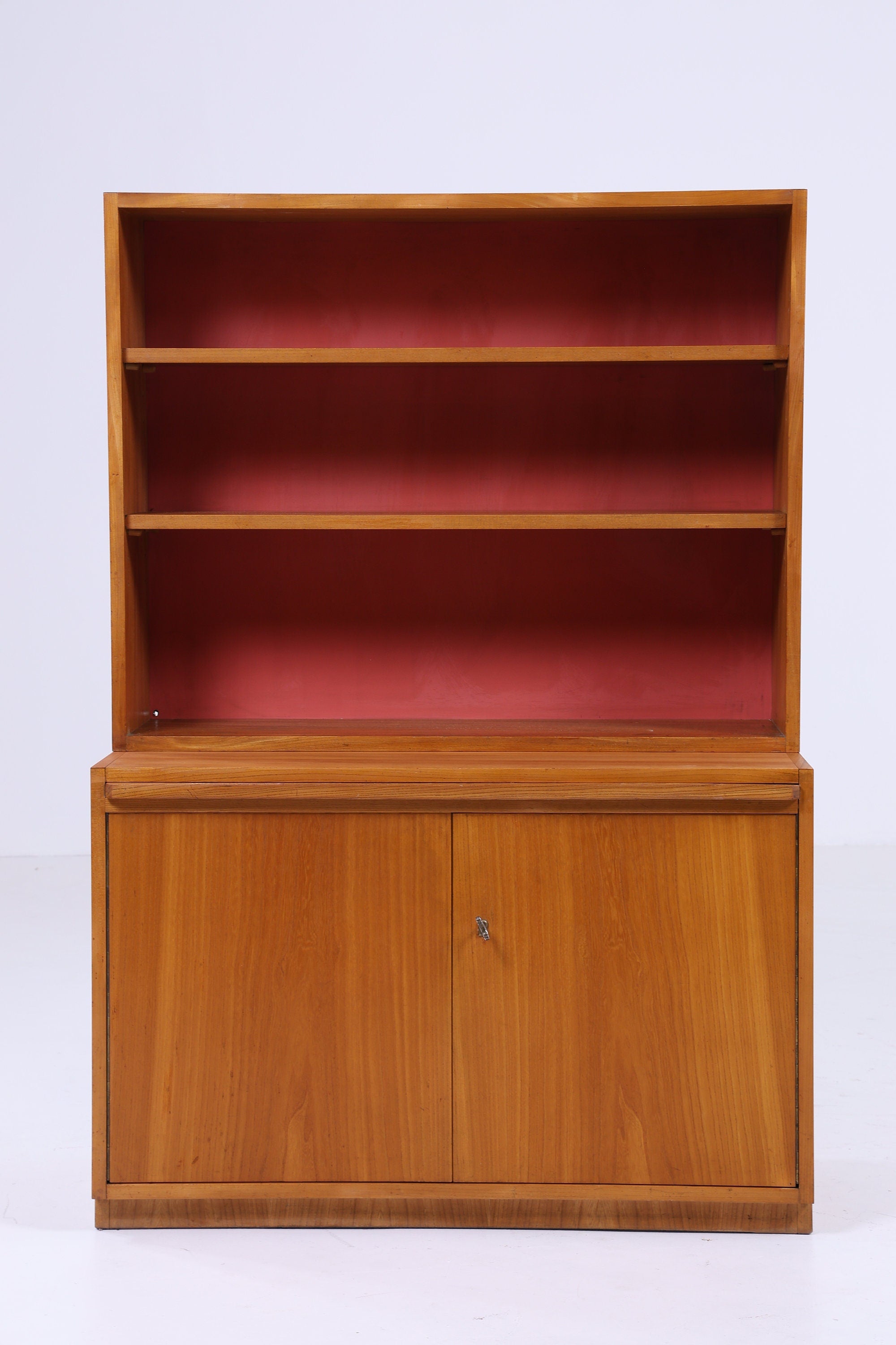 Vintage Highboard Vitrine Bücherschrank Regal Hellerau MidCentury 2024