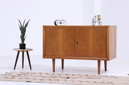 Schöne 60er Jahre Kommode Vintage | Mid Century Schrank Vintage Flur Aufbewahrung Retro 70er Holz 3/3