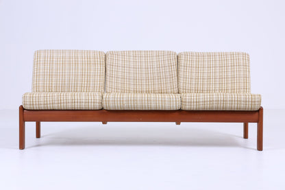 Mid-Century Sofa von Knoll Antimott  | Vintage Couchbett 60er Jahre Day Bed 3 sitzer Tagesbett Retro Braun Beige 70er