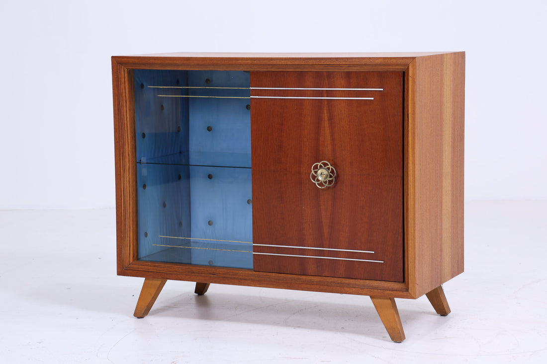 Original Vintage Barschrank der 60er Jahre | Mid Century Bar Kommode Vitrine im Retro-Look der 70er