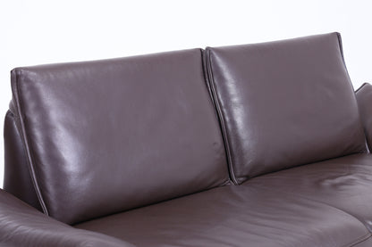 Koinor Designer Sofa - Leder Couch Koinor Vanda E 2 - 2,5 Sitzer Dunkel Braun